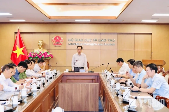 Hội nghị trực tuyến toàn quốc về công tác tổ chức thi tốt nghiệp THPT năm 2026