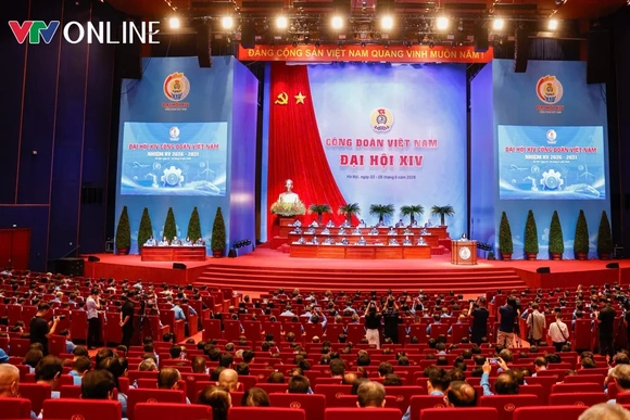 Sáng nay, diễn ra Phiên trọng thể Đại hội XIV Công đoàn Việt Nam