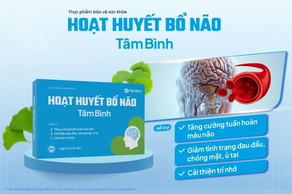 Hoạt huyết Bổ não Tâm Bình: Công thức, thành phần, công dụng