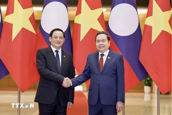 Quốc hội Việt Nam-Lào tích cực phối hợp triển khai các thỏa thuận hợp tác