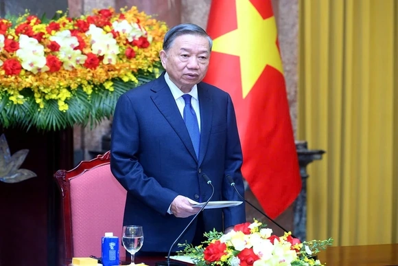 Phát biểu của Tổng Bí thư, Chủ tịch nước Tô Lâm tiếp các Trưởng đoàn tham dự Diễn đàn Tương lai ASEAN 2026