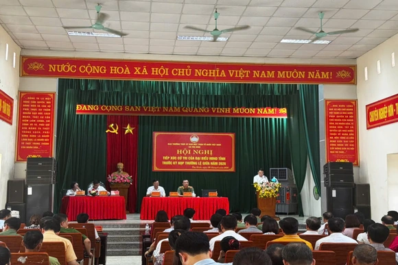 Đại biểu HĐND tỉnh tiếp xúc cử tri tại các xã&nbsp;Thọ Bình, Thọ Ngọc, Thọ Phú và Hợp Tiến