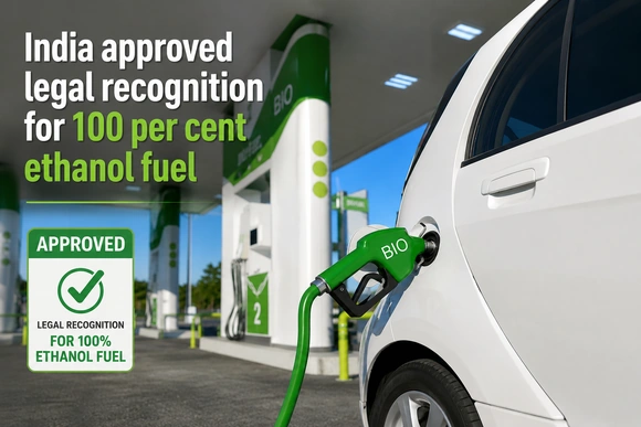 Ấn Độ chính thức hợp pháp hóa nhiên liệu ethanol 100%