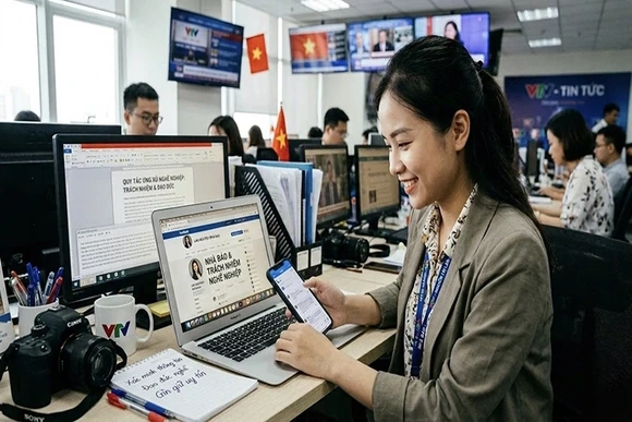 Nhà báo và chuyện ứng xử trên mạng xã hội