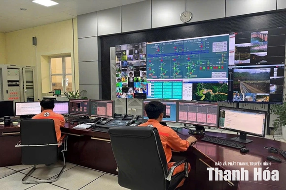 Hướng tới chuyển đổi số trên toàn bộ chuỗi quản trị&nbsp;tại Nhà máy Thủy điện Trung Sơn