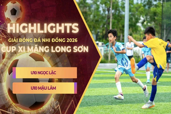 [HIGHLIGHTS] U10 Ngọc Lặc - U10 Mậu Lâm