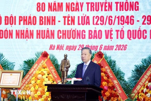 Tổng Bí thư, Chủ tịch nước Tô Lâm: Xây dựng lực lượng Pháo binh - Tên lửa hiện đại, đủ sức hoàn thành nhiệm vụ trong điều kiện mới