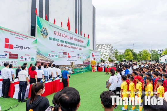 Giải Bóng đá Nhi đồng Báo và Phát thanh, truyền hình Thanh Hóa: Hành trình 5 năm khẳng định một thương hiệu