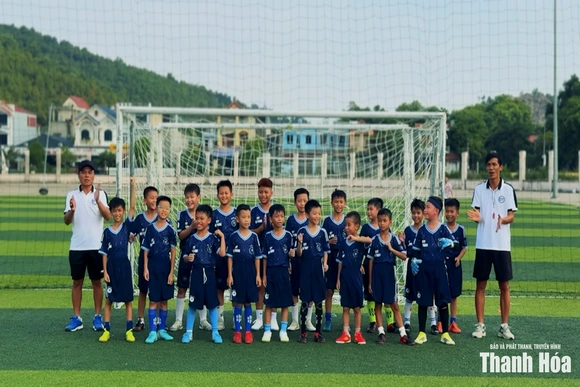 U8 Đức Tài Hà Trung tự tin săn huy chương với đội hình “mỏng” nhất giải đấu