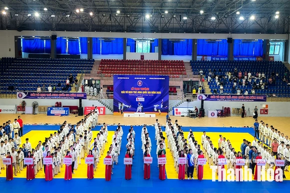 Gần 800 VĐV dự Giải vô địch trẻ Judo quốc gia năm 2026 tại Thanh Hóa