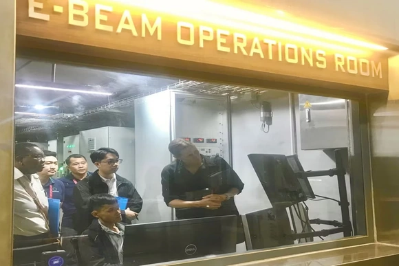 Nhà máy đầu tiên tại Việt Nam sở hữu hai công nghệ chiếu xạ đạt chuẩn APHIS
