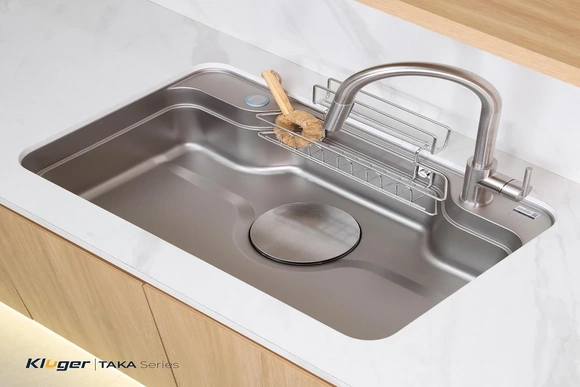 Kiến tạo không gian bếp tiện nghi với phiên bản chậu rửa nâng cấp mới nhất từ Kluger
