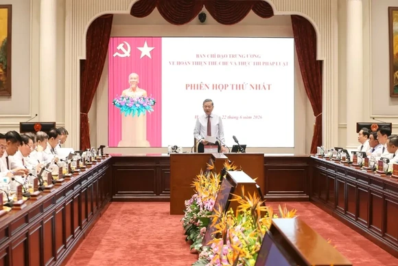 Kết luận của Tổng Bí thư, Chủ tịch nước Tô Lâm về hoàn thiện thể chế và thực thi pháp luật