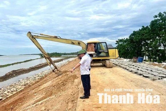 Phản hồi nội dung Báo điện tử Thanh Hóa phản ánh về các tuyến đê xuống cấp