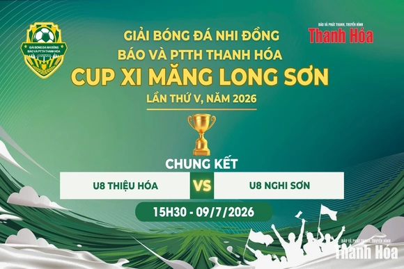 [TRỰC TIẾP ] Chung kết: U8 Thiệu Hóa vs U8 Nghi Sơn - Cúp Xi măng Long Sơn 2026