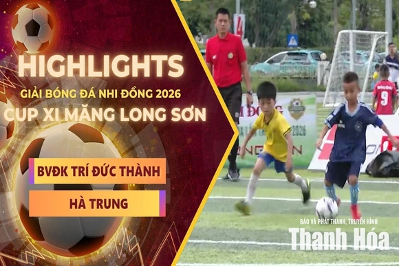 [HIGHLIGHTS] U8 BVĐK Trí Đức Thành vs U8 Hà Trung