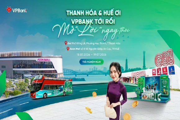 “VPBank tới rồi, mở “lời” ngay thôi” mang trải nghiệm tài chính đến Thanh Hóa và Huế