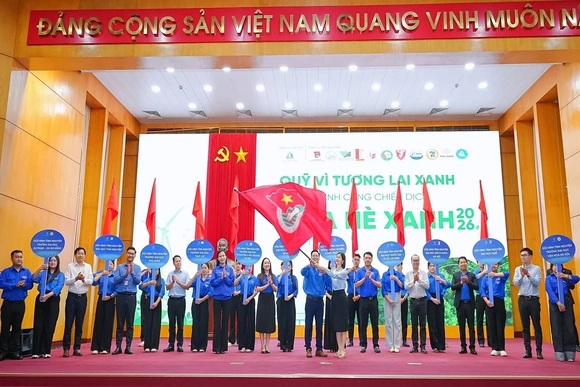 Quỹ Vì tương lai xanh tài trợ gần 3,5 tỷ đồng triển khai hơn 30 công trình môi trường trong Chiến dịch Mùa hè Xanh 2026