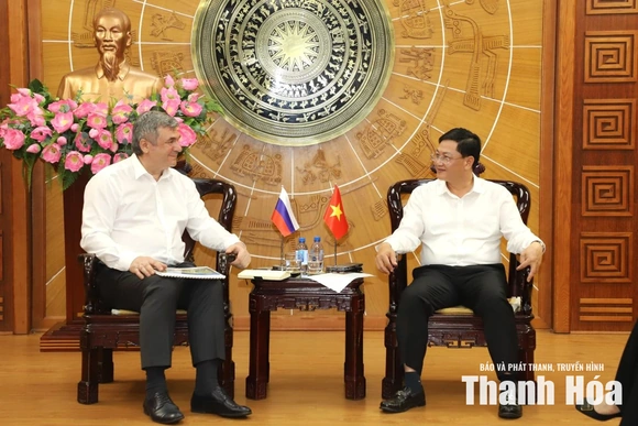 Thúc đẩy hợp tác giữa tỉnh Thanh Hóa và TP Saint Petersburg, Liên bang Nga