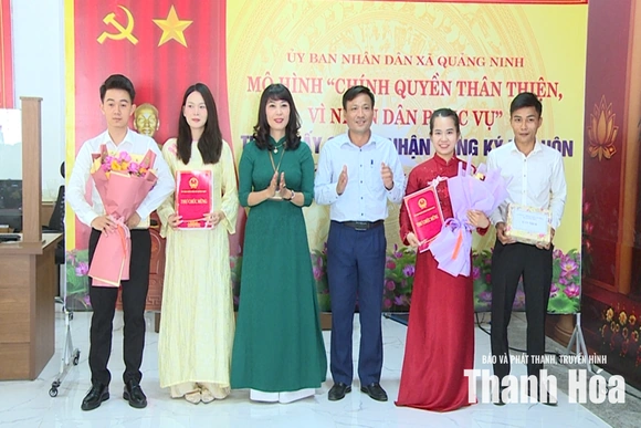 Ra mắt mô hình “Chính quyền thân thiện, vì Nhân dân phục vụ” tại xã Quảng Ninh