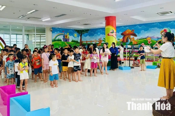 “Điểm hẹn” mùa hè của thiếu nhi