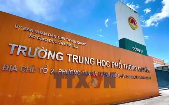 Thi lại tại Trường THPT Chuyên Tuyên Quang: Thay nhân sự làm công tác thi