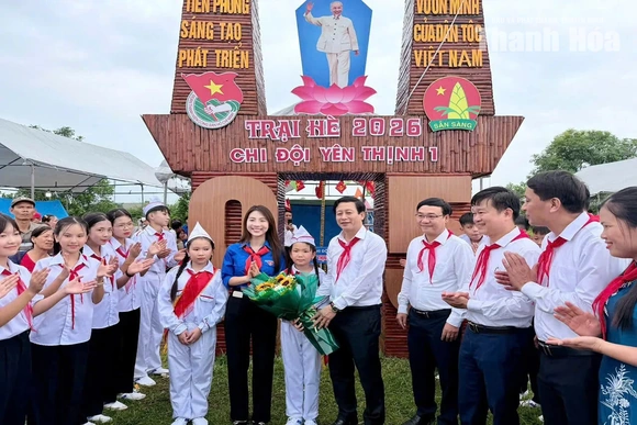 Sôi nổi hội trại hè tại các xã Yên Trường, Yên Ninh, Yên Phú