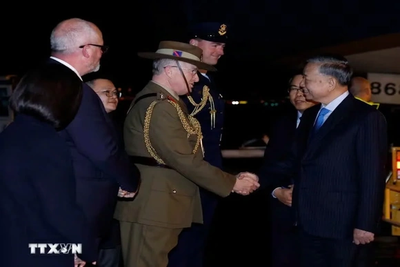 Tổng Bí thư, Chủ tịch nước Tô Lâm bắt đầu thăm cấp Nhà nước Australia