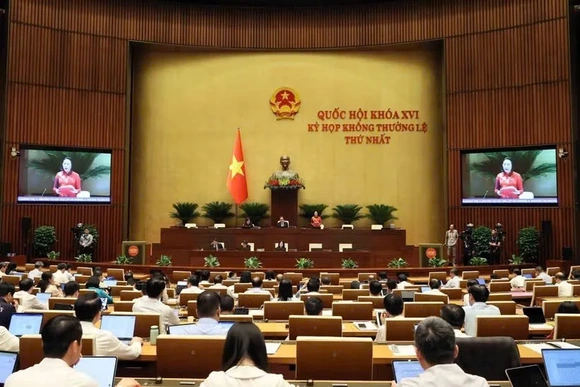 Thông cáo báo chí số 07, Kỳ họp không thường lệ thứ Nhất, Quốc hội khóa XVI