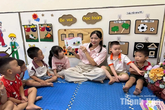 Cô giáo mầm non&nbsp;tâm huyết với nghề
