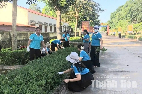 Thắp sáng làng quê, tô xanh cuộc sống