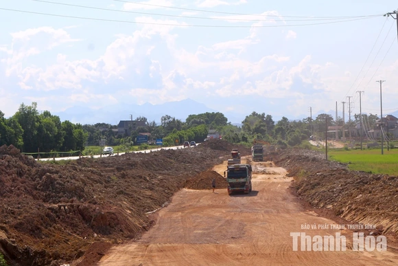 Chạy đua tiến độ GPMB đường nối trung tâm tỉnh&nbsp;với Cảng Hàng không Thọ Xuân