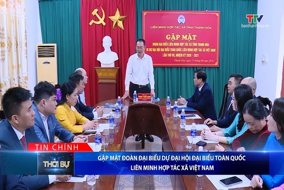 Bản tin Thời sự tối 23/8/2026: Gặp mặt đoàn đại biểu dự Đại hội đại biểu toàn quốc Liên minh Hợp tác xã Việt Nam
