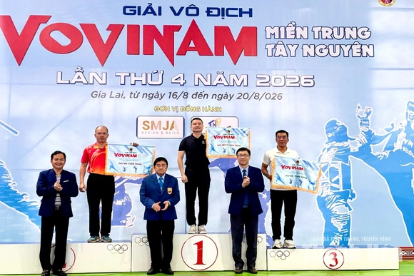 Thanh Hóa lần thứ 4 liên tiếp nhất toàn đoàn tại Giải Vô địch Vovinam miền Trung - Tây Nguyên
