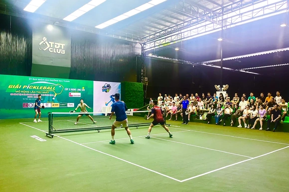 Gần 200 tay vợt tham dự Giải Pickleball phường Hạc Thành mở rộng lần thứ I, năm 2026