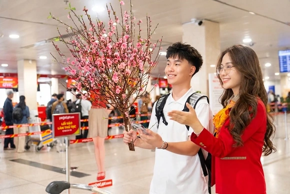 Đặt vé Tết 2027 cùng Vietjet, vui xuân trọn vẹn với giá chỉ từ 490.000 đồng