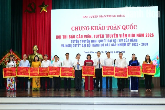 Khai mạc Chung khảo toàn quốc Hội thi báo cáo viên, tuyên truyền viên giỏi năm 2026