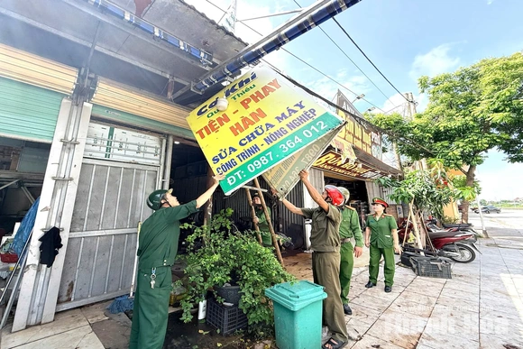 Đồng loạt ra quân thiết lập lại trật tự đô thị, trật tự công cộng