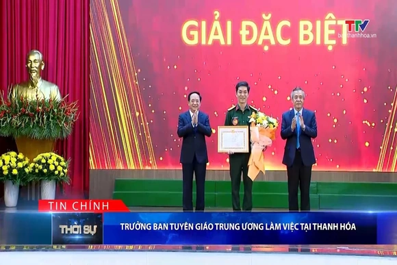 Bản tin Thời sự tối 27/8/2026: Trưởng Ban Tuyên giáo Trung ương làm việc tại Thanh Hóa