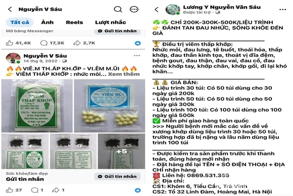 Cẩn trọng với thuốc đông y “gia truyền” trên mạng