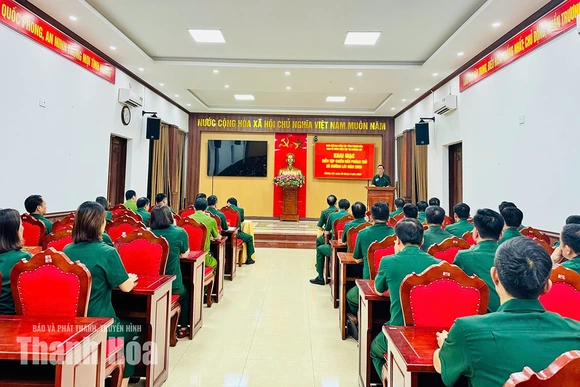 Xã Mường Lát khai mạc diễn tập chiến đấu phòng thủ năm 2026