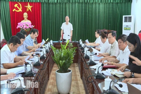 Rà soát công tác chuẩn bị Lễ hội Lam Kinh năm 2026