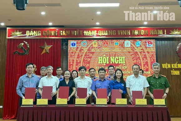 Ký kết quy chế phối hợp giữa viện Kiểm sát nhân dân với các ngành,  tổ chức chính trị xã hội