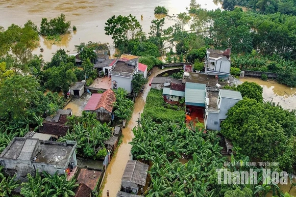 Cảnh báo lũ trên các sông tỉnh Thanh Hóa
