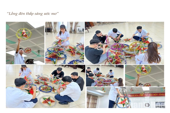 “Lồng đèn thắp sáng ước mơ” tại Bệnh viện Nhi Thanh Hóa