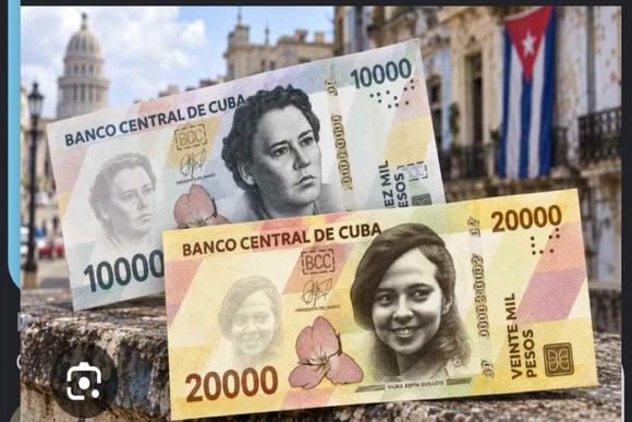Cuba phát hành tiền giấy mệnh giá 10.000 và 20.000 peso