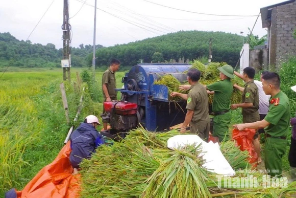 Xây dựng công an xã, phường vững mạnh