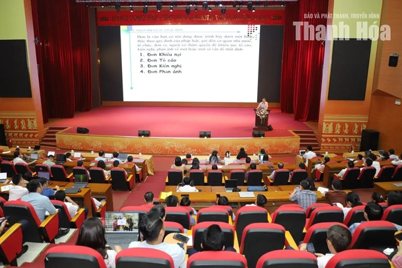 Nâng cao chất lượng tiếp công dân, giải quyết khiếu nại, tố cáo