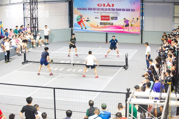 Giải Pickleball đồng đội các CLB tỉnh Thanh Hóa năm 2026 khép lại thành công