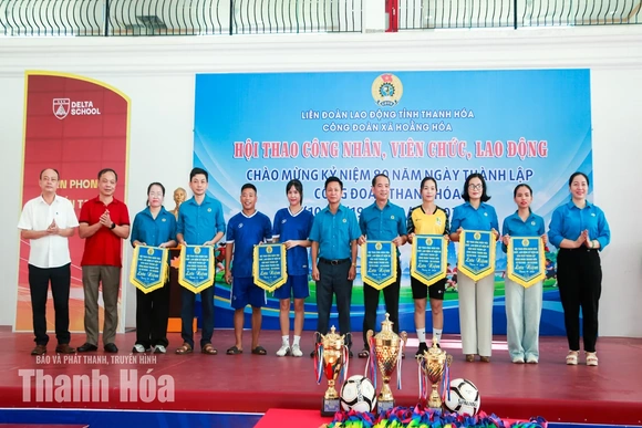 Hội thao công nhân, viên chức, lao động xã Hoằng Hóa